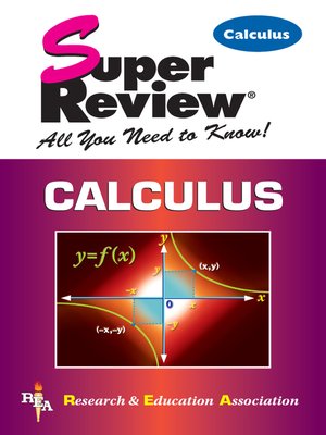 cover image of Calculus Super Review